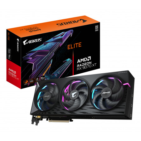 GIGABYTE AORUS RX 9070 XT ELITE 16GB GDDR6 Graphics Card