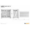 BEQUIET Light Base 900 FX White Full Tower E-ATX PC Case with 4x 140mm ARGB Fans