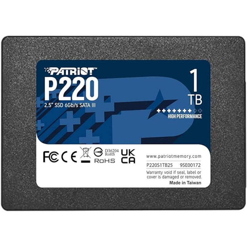 PATRIOT P220 1TB 2.5-Inch SATA III SSD