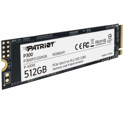 PATRIOT P300 512GB NVMe PCIe Gen3x4 M.2 2280 SSD