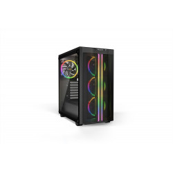 BEQUIET Pure Base 500 FX ATX Mid Tower PC Case with 4 ARGB Fans and USB-C