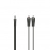 HAMA 00205112 3.5mm to 2x RCA Audio Cable 5m