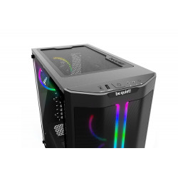 BEQUIET Pure Base 500 FX ATX Mid Tower PC Case with 4 ARGB Fans and USB-C