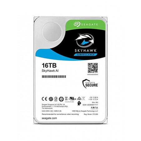 Seagate SkyHawk AI 18TB 3.5" 7200RPM 256MB Cache SATA III Internal Hard Drive