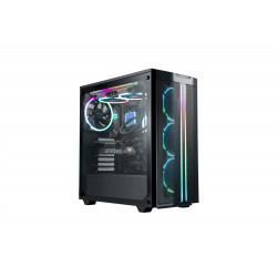 BEQUIET Pure Base 500 FX ATX Mid Tower PC Case with 4 ARGB Fans and USB-C