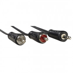 HAMA 00205112 3.5mm to 2x RCA Audio Cable 5m