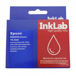 INKLAB T604 Epson Compatible Cyan Ink Cartridge