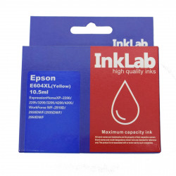 INKLAB T604 Epson Compatible Yellow Ink Cartridge