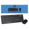 EVO LABS WM-757UK Wireless Keyboard and Mouse Combo with Stand