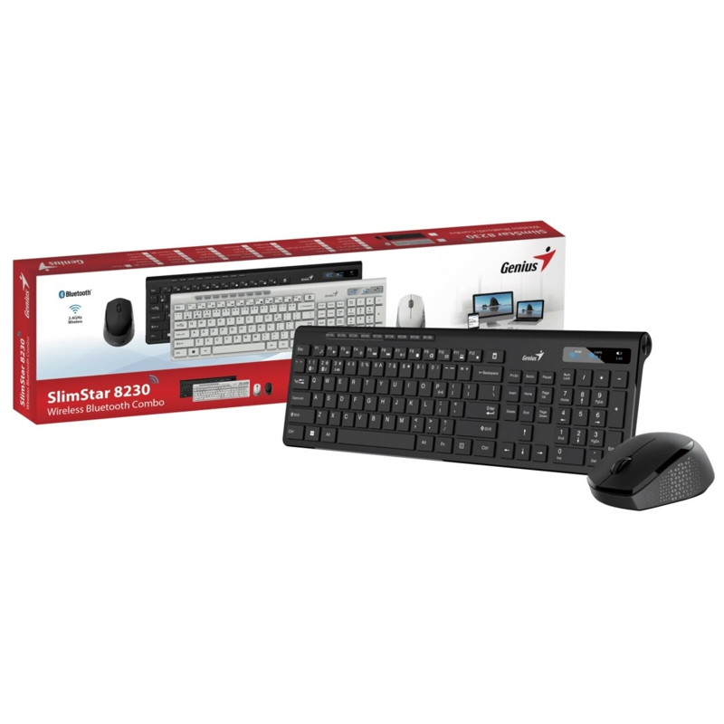 GENIUS SlimStar 8230 Wireless Keyboard and Mouse Combo