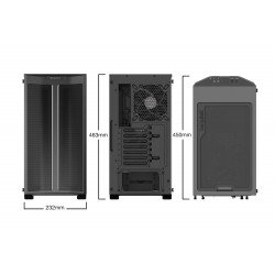 BEQUIET Pure Base 500DX ATX Case with 3x Pure Wings 2 Fans