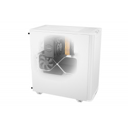 BEQUIET Pure Base 501 Airflow White ATX Mid-Tower PC Case