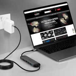 LINDY DST-Micro 140 USB-C Docking Station with 4K HDMI