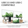 PLUGABLE UD-6950Z Dual Monitor 4K USB-C/USB-A Docking Station