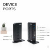 PLUGABLE UD-6950Z Dual Monitor 4K USB-C/USB-A Docking Station