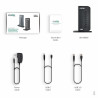 PLUGABLE UD-6950Z Dual Monitor 4K USB-C/USB-A Docking Station