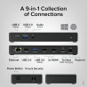 PLUGABLE UD-MSTH2 Dual HDMI 4K 65W USB-C Docking Station