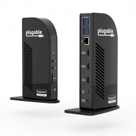 PLUGABLE UD-ULTCDL Triple Monitor 4K 96W USB-C Docking Station
