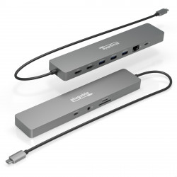 PLUGABLE USBC-11IN1E 11-in-1 USB-C Ethernet Docking Station