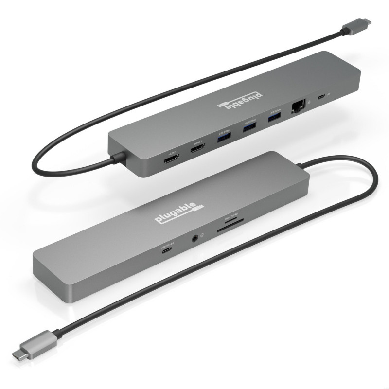 PLUGABLE USBC-11IN1E 11-in-1 USB-C Ethernet Docking Station