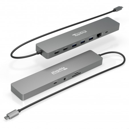 PLUGABLE USBC-11IN1E 11-in-1 USB-C Ethernet Docking Station