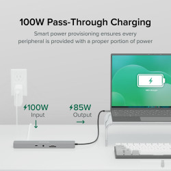 PLUGABLE USBC-11IN1E 11-in-1 USB-C Ethernet Docking Station