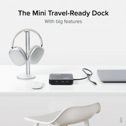 PLUGABLE USBC-6950PDZ Dual HDMI 100W USB-C PD Docking Station