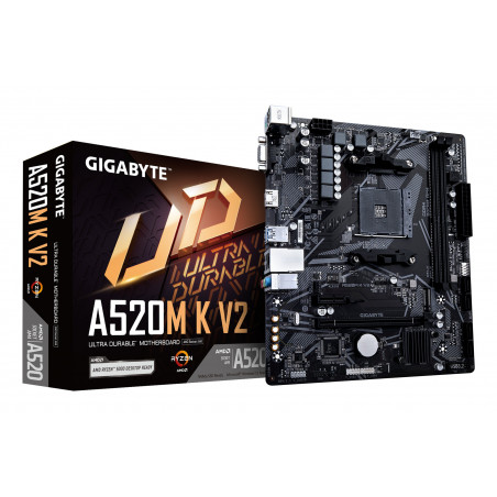 GIGABYTE A520M K V2 Micro-ATX Motherboard