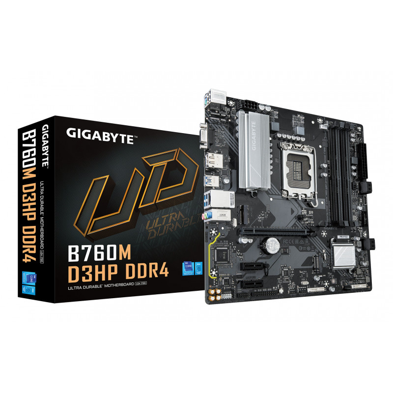 GIGABYTE B760M D3HP DDR4 Micro-ATX Motherboard