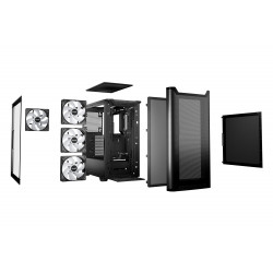 BEQUIET Pure Base 501 DX ATX Mid-Tower PC Case with 3x 140mm Fans