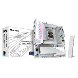 GIGABYTE B860M AORUS ELITE WIFI 6E ICE Micro-ATX Motherboard