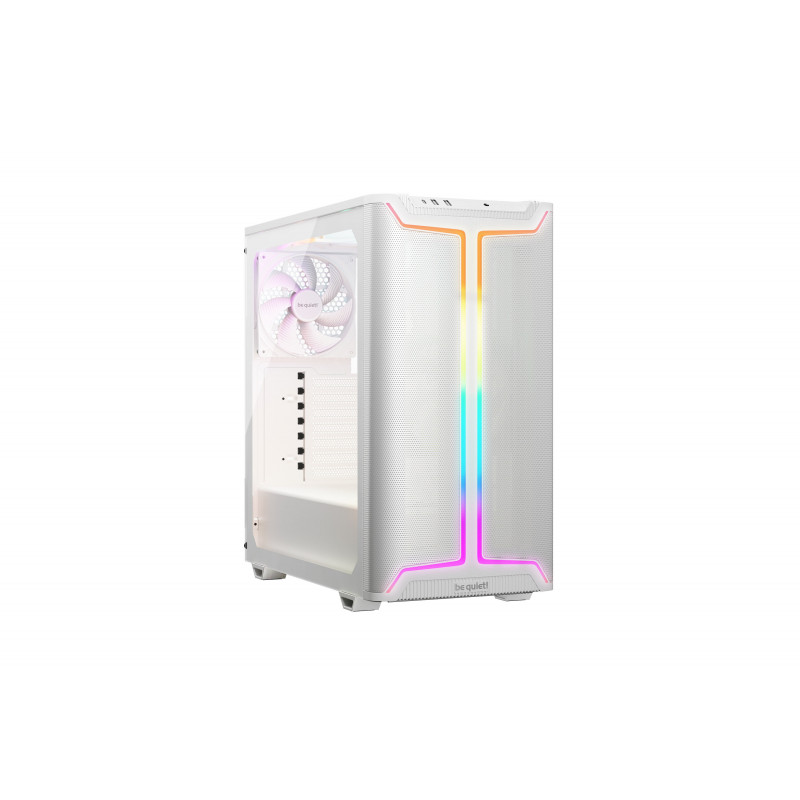 BEQUIET Pure Base 501 DX ARGB White ATX PC Case