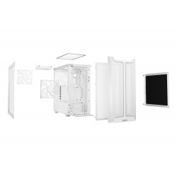 BEQUIET Pure Base 501 DX ARGB White ATX PC Case