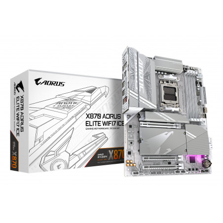 GIGABYTE X870 AORUS ELITE WIFI7 ICE AM5 Motherboard