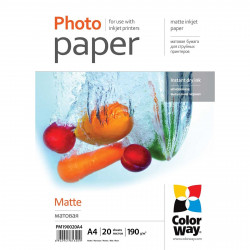 COLORWAY PM190020A4 Matte A4 190gsm Photo Paper