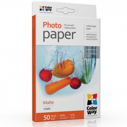 COLORWAY PM1900504R 6x4 190gsm Photo Paper 50 Sheets