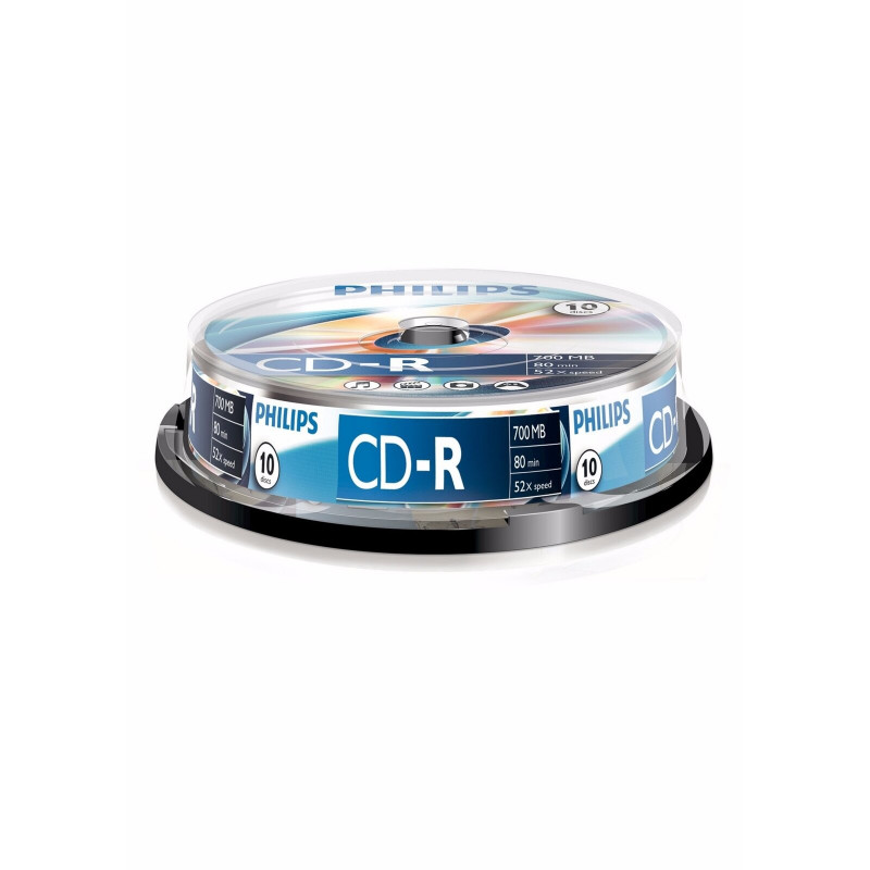 PHILIPS PHOC801052SP 52x CD-R 10-Pack Spindle