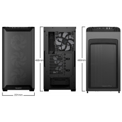 BEQUIET Pure Base 501 LX ATX Mid Tower Case with 4x ARGB Fans