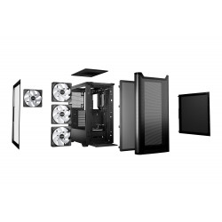 BEQUIET Pure Base 501 LX ATX Mid Tower Case with 4x ARGB Fans