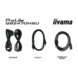 IIYAMA GB2470HSU-W6 23.8" IPS Monitor 180Hz