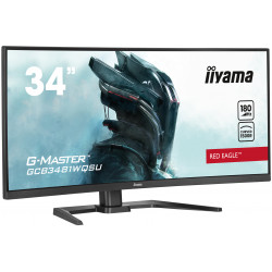 IIYAMA G-MASTER GCB3481WQSU-B1 34" Ultrawide Curved Monitor 180Hz
