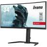IIYAMA G-MASTER GCB3481WQSU-B1 34" Ultrawide Curved Monitor 180Hz