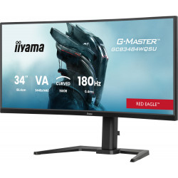 IIYAMA G-Master Red Eagle GCB3484WQSU-B1 34" 3440x1440 0.4ms 180Hz FreeSync Monitor