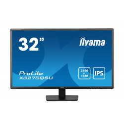 IIYAMA XB3270QSU-B1 32" IPS Monitor, WQHD, 100Hz, 3ms, FreeSync, USB Hub, Speakers