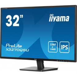 IIYAMA XB3270QSU-B1 32" IPS Monitor, WQHD, 100Hz, 3ms, FreeSync, USB Hub, Speakers