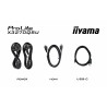 IIYAMA XB3270QSU-B1 32" IPS Monitor, WQHD, 100Hz, 3ms, FreeSync, USB Hub, Speakers
