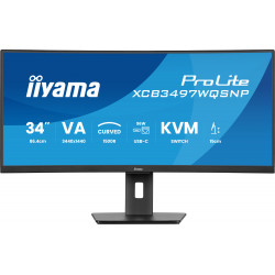 IIYAMA XCB3497WQSNP-B1 34" Ultra-Wide Curved VA Monitor