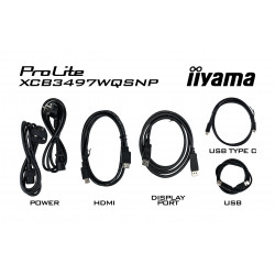 IIYAMA XCB3497WQSNP-B1 34" Ultra-Wide Curved VA Monitor
