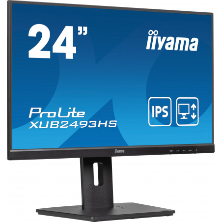 IIYAMA XU2493HS-B6 24" IPS Monitor, Full HD, 100Hz, HDMI, DisplayPort