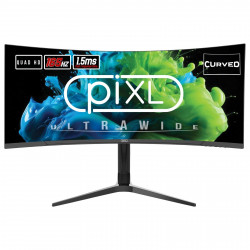 PIXL CM34C7 34" Ultrawide Curved Gaming Monitor, 165Hz, 1ms Response Time, 3440x1440